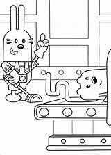 Wubsy Coloring Pages sketch template