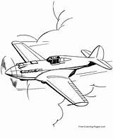 Airplane coloring Pages sketch template