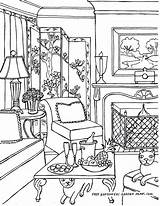 Coloring pages For Adults… Some Drawings Of Living Rooms Adults To  sketch template
