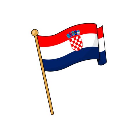 Croatia Flag Royalty Free Stock SVG Vector and Clip Art