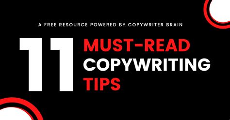 11 Must-Read Copywriting Tips - Copywriter Brain