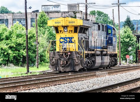 CSX GE AC6000CW Locomotive No 5001, Ronceverte, West Virginia Stock ...