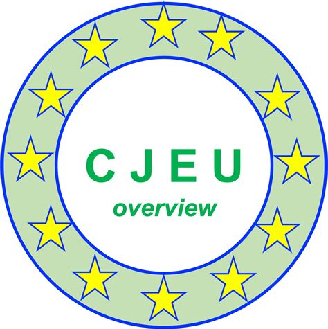 CJEU Overview - judgements and pending cases of the CJEU