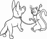 Bolt Dog Coloring Pages sketch template