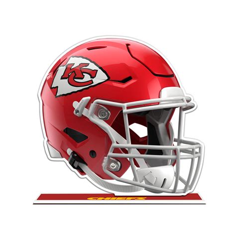 NFL Kansas City Chiefs Styrene Speed Helmet Standee – UPI Marketing, Inc.