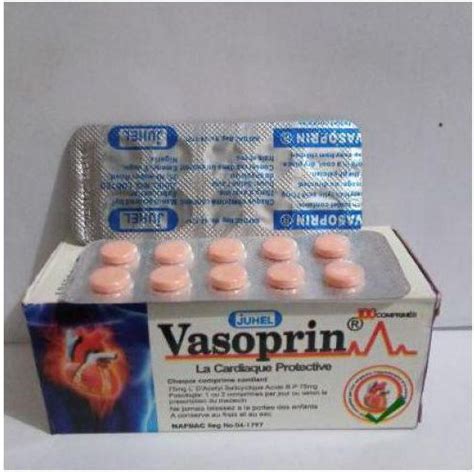 Health Aid Vasoprin (75 Mg) (Aspirin) Hypertension Supplement 10 Sachet price from jumia in ...