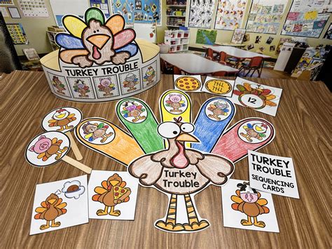 Turkey Trouble Book Companion - Simply Kinder Plus