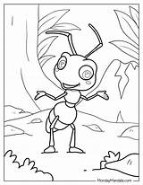 20 Ant Coloring Pages Free PDF Printables sketch template