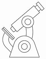 Microscope Clipart Coloring Sheet Porn Sex  sketch template