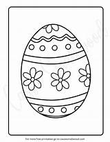 Coloring Pages Of Easter Eggs sketch template