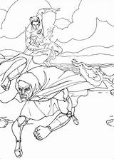 Human Torch And Doctor Doom Coloring Page Printable For  sketch template