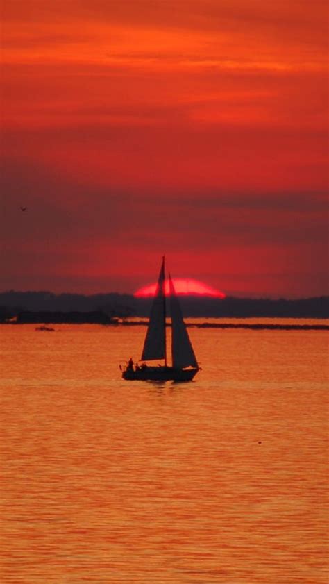 Sailboat at sunset source Flickr.com