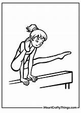 30 Gymnastics Coloring Pages 100% Free Printables sketch template