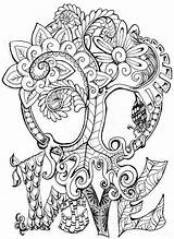 Coloring Detailed  Nation sketch template