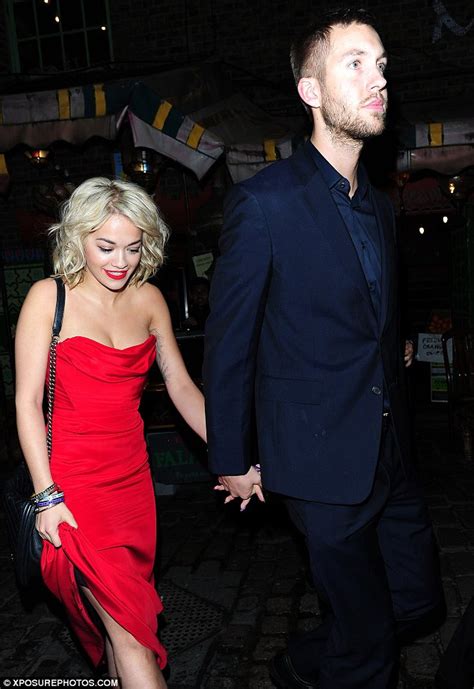 Calvin Harris takes new girlfriend Rita Ora out for a romantic meal in ...