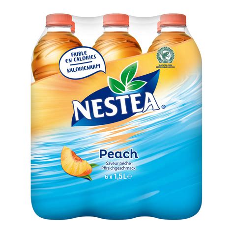 Nestea Peach Iced Tea-1.5lt- 6 pack - Farm to Family