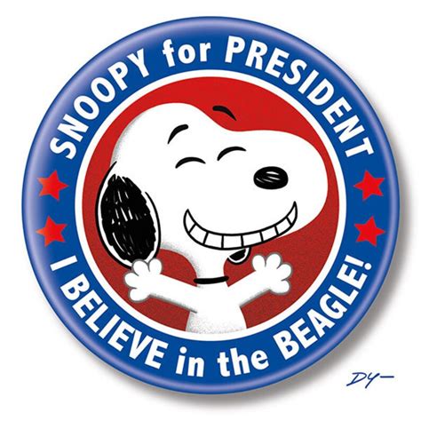 Snoopy for President 2.25 inch Button Pin Pinback | Etsy