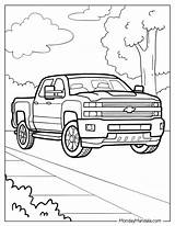 34 Truck Coloring Pages Free PDF Printables sketch template