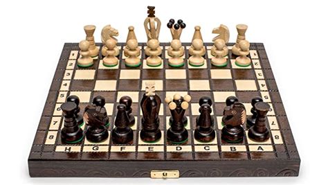 チェスセット Husaria European International Chess Wooden Game Set ...