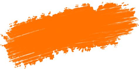 Orange Paint Brush Strokes Background