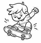 Skateboarding Coloring Pages 🛹 4 Free Printable Sheets sketch template