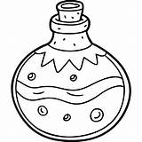 Easy Halloween potion bottle coloring Pages For Toddlers  Coloring Fun sketch template