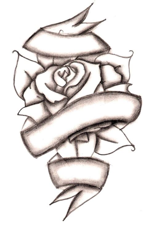 10+ Gothic Rose Tattoo Drawings References - pictures of tattoo designs