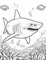 50 free shark coloring Pages For Kids Adults 2023 Printables – Artofit sketch template