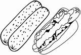 Top 9 Easy Sausage Coloring Pages  Food coloring sketch template