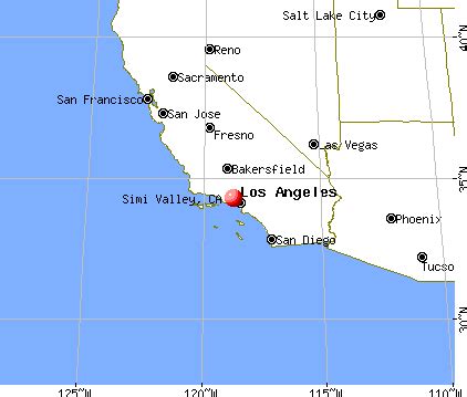 Simi Valley California Map – Verjaardag Vrouw 2020