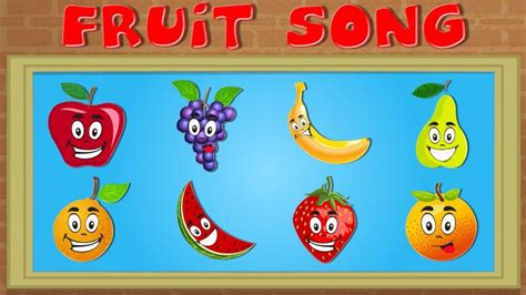 Fruits Song | Rhyme for Children | Nursery Rhymes and Kids Video ...