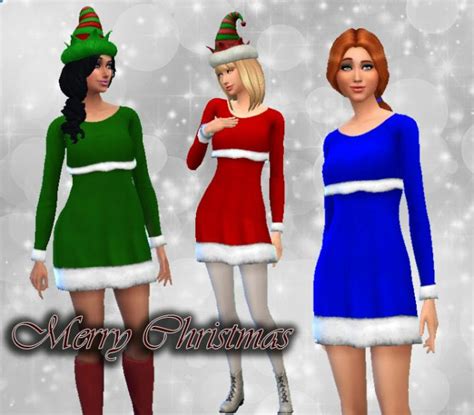 Christmas Dress - The Sims 4 Catalog