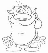 30  Ren And Stimpy Coloring Pages Free Printable PDF & Online Coloring sketch template