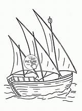Sailing Ship coloring Page For Kids Transportation coloring Pages  sketch template