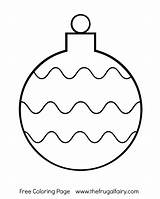 Free Christmas Ornament Coloring Pages At GetColoringscom  sketch template