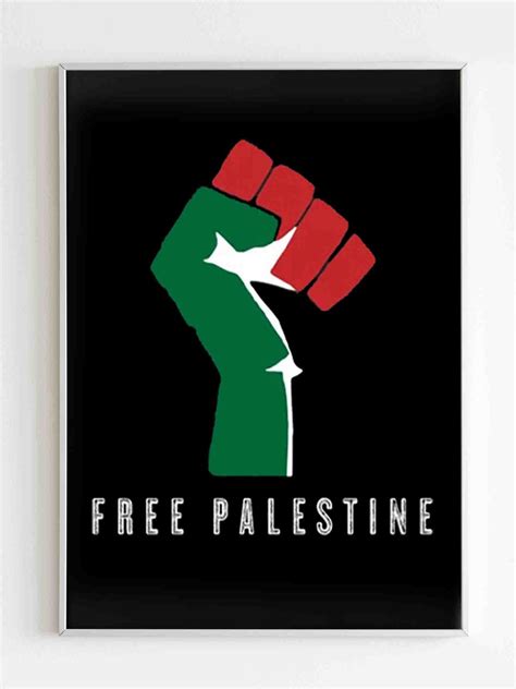 Free Palestine Quote 2 Poster