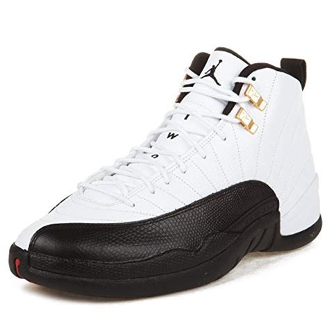 Nike Mens Air Jordan 12 Retro "Taxi" White/Black-Taxi-Varsity Red ...