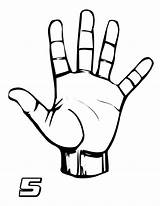 Finger Coloring Pages  Nation sketch template
