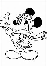 Coloring Page  Mickey Mouse Club sketch template