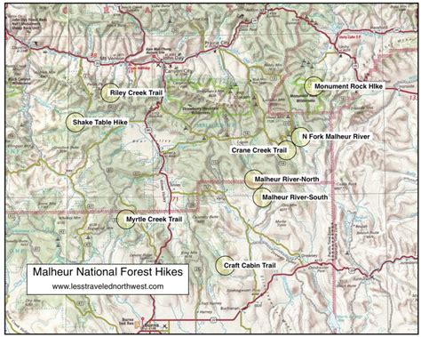 Day Hikes in the Malheur National Forest