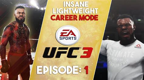 How To Create The Best Fighter In UFC 3 - EA Sports UFC 3 Lightweight Career Mode Gameplay - YouTube