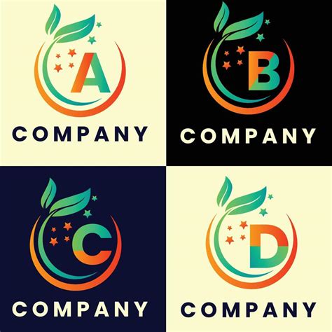 Creative ABCD logo design 5269948 Vector Art at Vecteezy