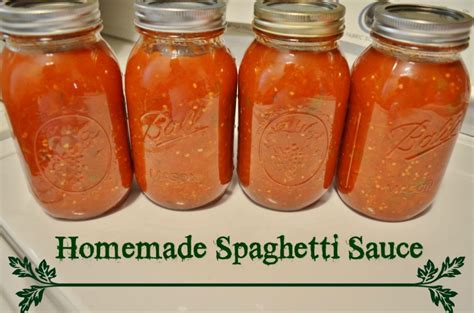 This step by step tutorial will show you how to make Homemade Spaghetti Sauce canning recipe ...
