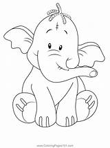 Heffalump Coloring Page For Kids  Free Poohs Movie sketch template