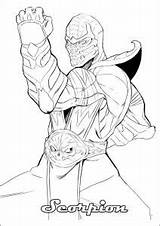 25 Mortal Kombat Coloring Pages For Kids Free PDF Printables sketch template