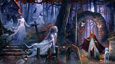 gothic, artwork, art, fantasy, artwork, view, mobile, backgrounds ...