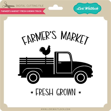 Farmer's Market Font - Lori Whitlock's SVG Shop