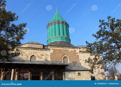 Mevlana Museum in Konya editorial photography. Image of philosopher ...