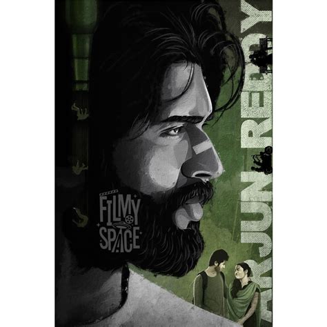 Tribute to Arjun Reddy – Vijay Deverakonda Poster - Filmy Space