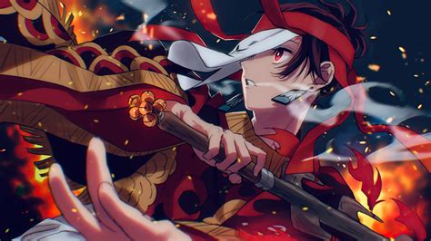 Tanjiro Kamado from Demon Slayer Anime Wallpaper 4k HD ID:4440